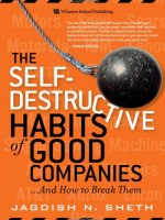 The Self-Destructive Habits of Good Co..