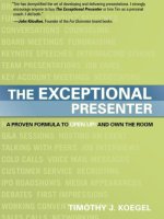 The Exceptional Presenter